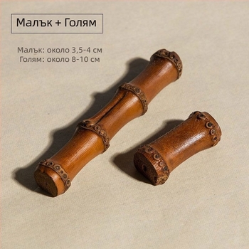 Бамбукова стойка за писалка – естествен бамбук, декоративна подставка за четирите съкровища, старинен минималистичен дизайн; Материал: Бамбук; Дизайн: Естествено свързване; Изложба: Четири съкровища