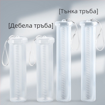 Разтегателен държач за арт инструменти - пластмасов, кръгъл, модел дебела/тънка тръба, без лого