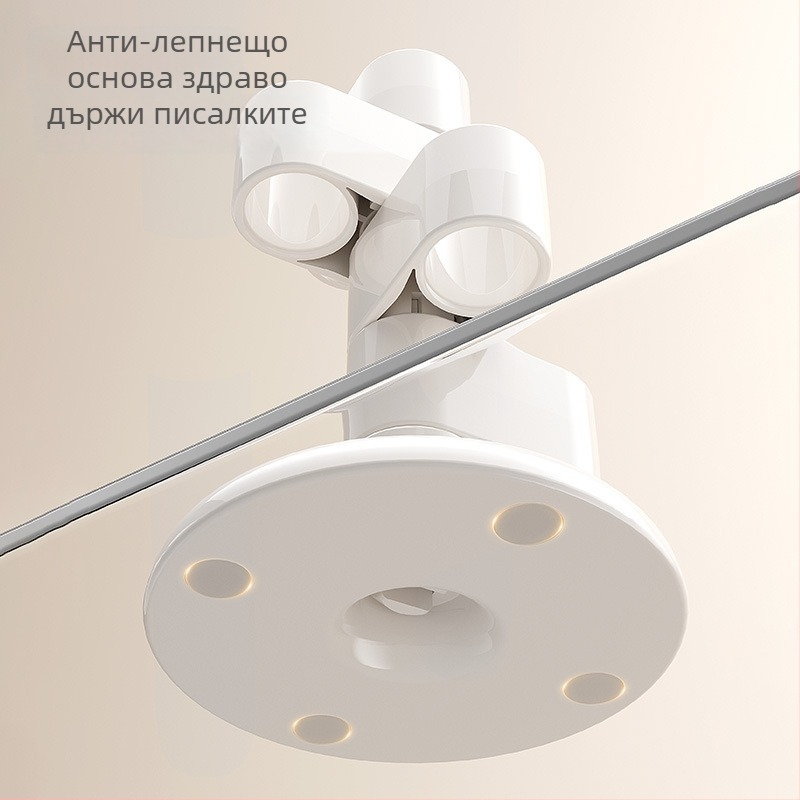 Be Personal многофункционален въртящ се държач за писалки, PET+ABS, кръгла форма, настолен органайзер за бюро