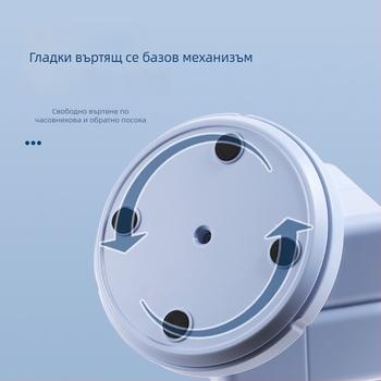 Ротиращ държач за химикалки и настолен органайзер за канцеларски материали, ABS, квадратна форма, модел XL-8008, печат на лого, лицензиран частен етикет