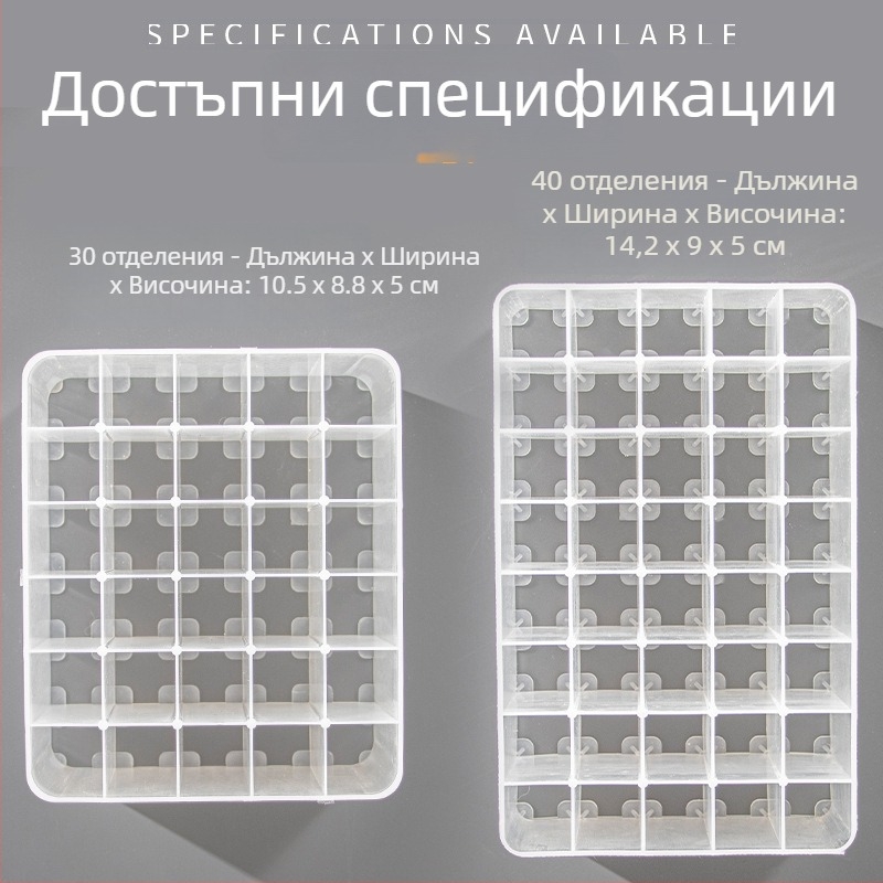 База за съхранение на маркери с 30/40 дупки — пластмасова, LMO