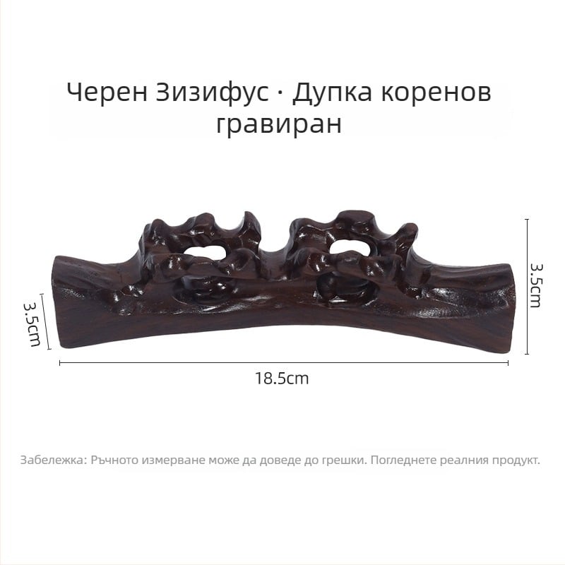 Дървен държач за писалка с планинска форма за калиграфия — петопръстна форма, персонализируем, печат на лого наличен, SKU 965478812354