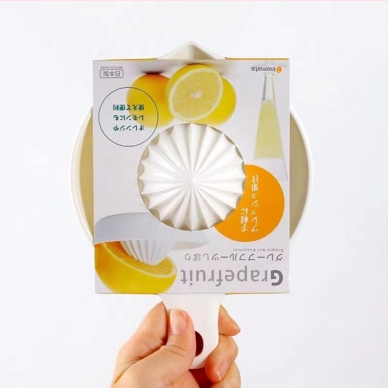 Ръчна преса за цитрусови плодове за дома, преса за портокал и лимон, без електричество, хранителен PP