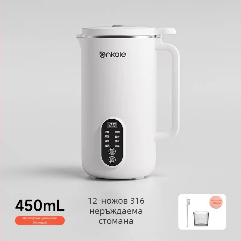 Машина за соево мляко за 2–3 човека, 0.65L, 750W, 220V, Автоматично почистване