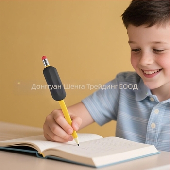 Грип за молив за деца – силиконов, тежест за баланс, 1 oz, единична опаковка