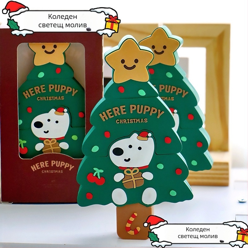 FAITH трицветна флуоресцентна писалка PVC, модел 250618001 – персонализируема, подходяща като подарък за ученици и планери