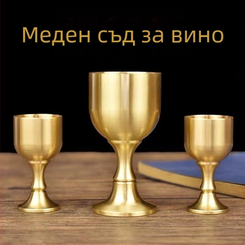 Чаша за вино, неръждаема стомана, национален стил, нов китайски стил (1-100 ml капацитет)