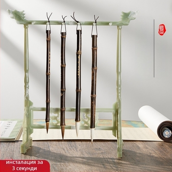 Калиграфски държач за четки – имитационен нефрит