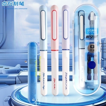Touchstone DS-7155 Time Capsule fountain pen, без пръски, фин EF връх