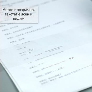 Опаковъчна лента с BOPP филм и лепило, чувствително към натиск, дебелина 2.8, диапазон на температурата -20°C до 40°C