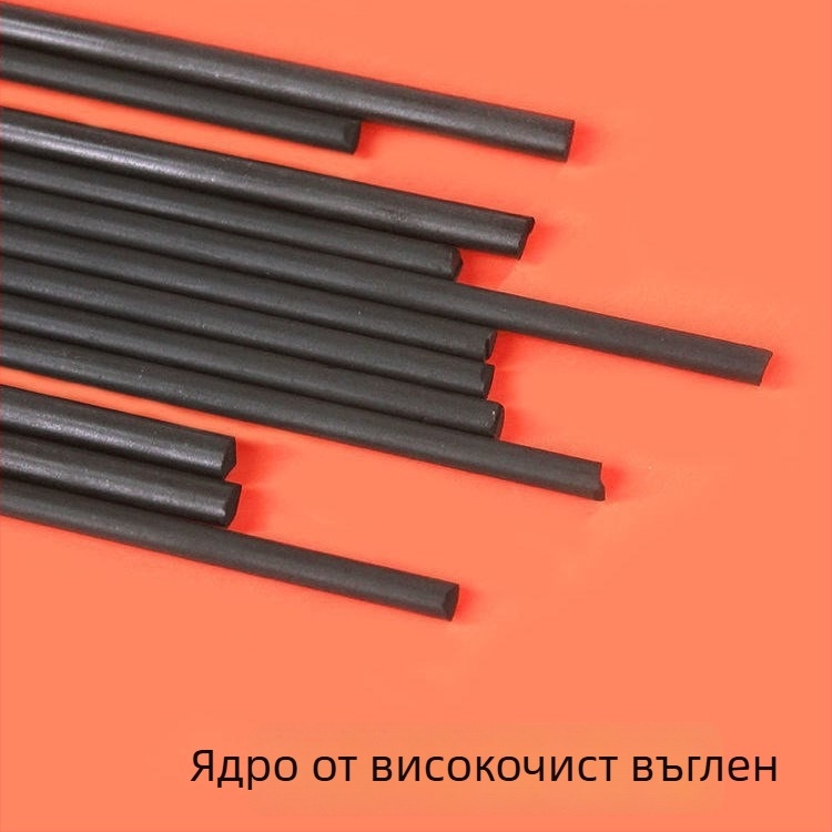 Knight въглени моливи за рисуване — комплект за начинаещи художници, 14B, меки/средни/твърди моливи