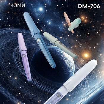 Dongmi DM-706 детска писалка с EF перо от неръждаема стомана, сменяем мастилен картридж за упражнения по писане