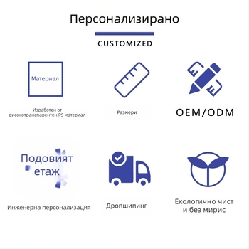 Keji държач за химикалки – PS материал, модел K-075, обработка по поръчка, без печат на лого