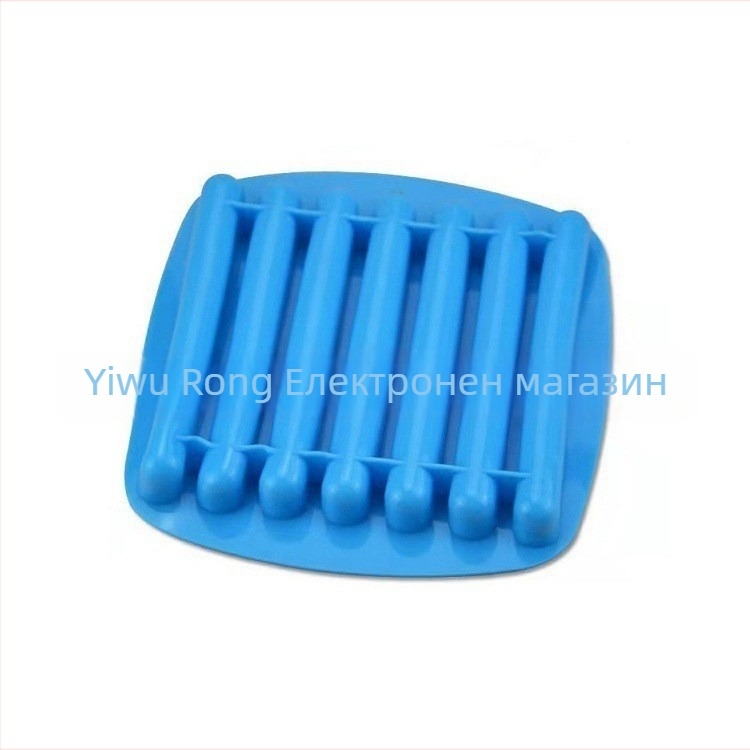 Силиконова форма за кексове, 7 части - дълги ленти, нестандартна цилиндрична форма за пудинг и шоколад