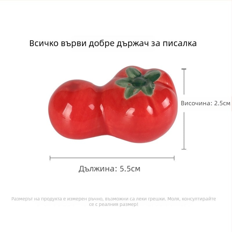 Порцеланов държач за четки с животински мотиви за калиграфия, модел KTBG-07