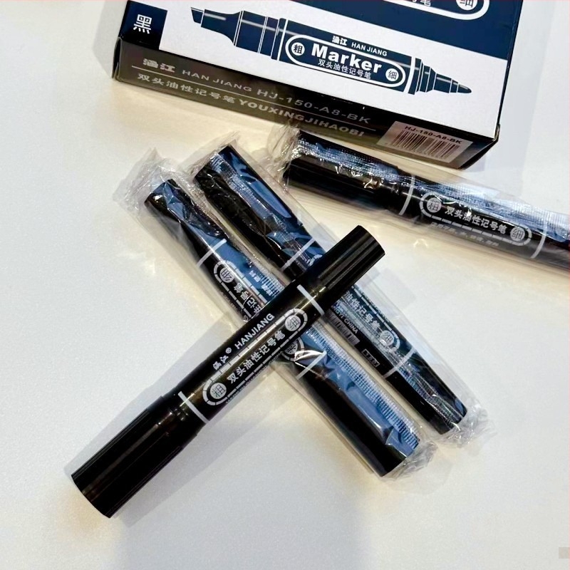 Quan Kui двукраен маслен маркер за бяла дъска – пластмасов корпус, 3 варианта