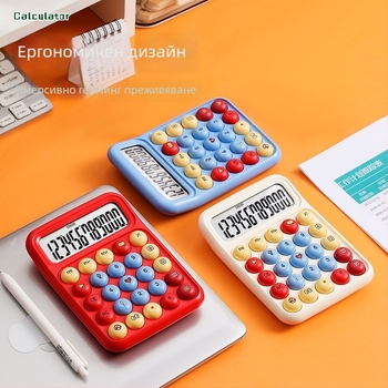 RZ.8017 12-цифрен калкулатор с корпус HIPS, батерийно захранване и гласова функция