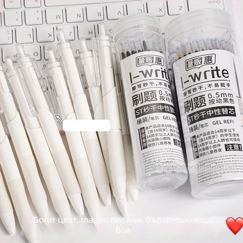 Рефил за писалка с метален корпус | модел bucket refill, резба 0,5 мм, опаковка: барел