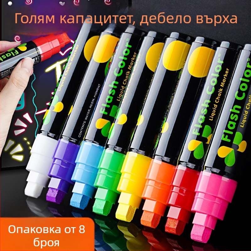 Писалка за бяла дъска, пластмасов корпус, модел FZ-3962A, изтриваща, опакована в кутия