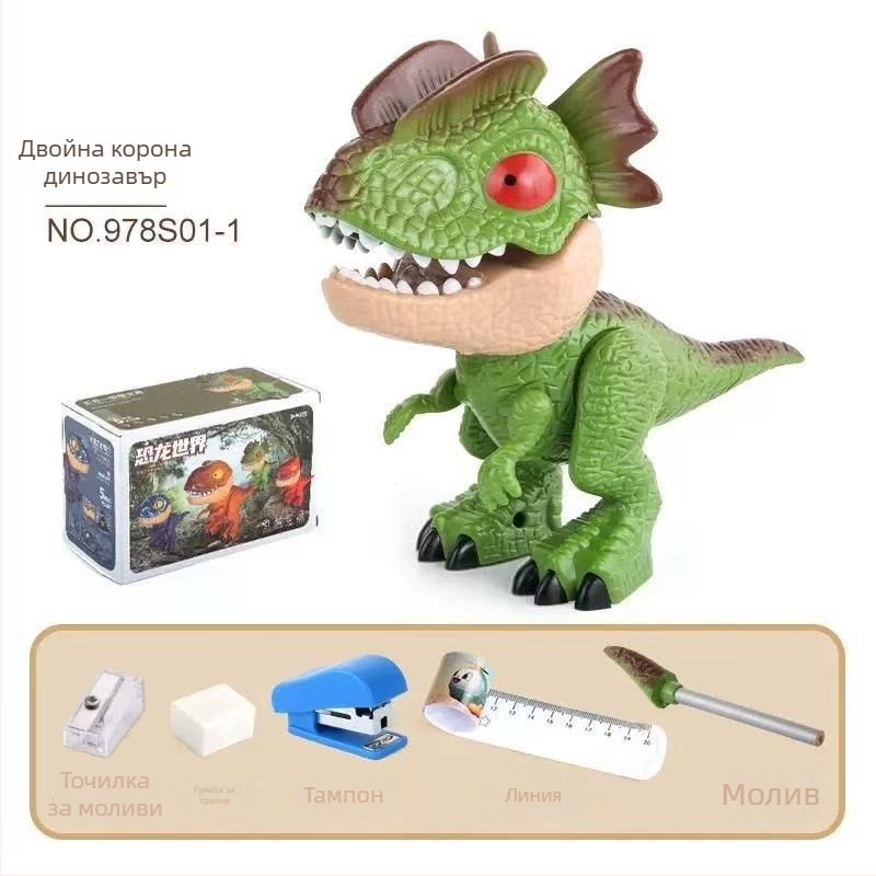 Многофункционален офисен комплект с кутия за химикалки и чаша за кафе, модел 1101, пластмасов, кръгъл, без лого