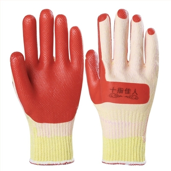 Защитни работни ръкавици, нехлъзгащи се, износоустойчиви, 125 g, за строителни площадки — Wolf Line Notes