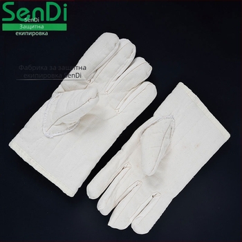 Sendi канвас ръкавици за високи температури с топлоизолация и защитa от студ