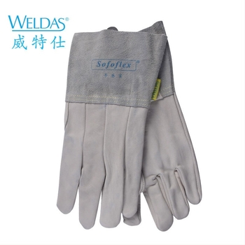 Заваръчни ръкавици от телешка кожа за TIG дъгово заваряване, метална обработка