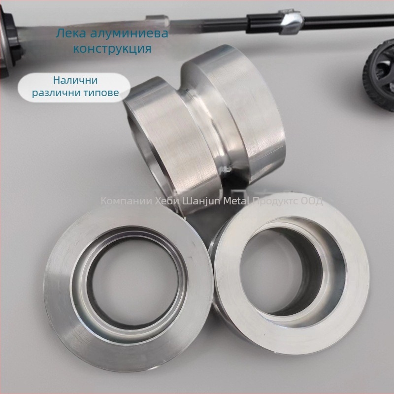 Алуминиева водеща ролка с V-образна, U-образна и лагерна ролка, водене на стоманено въже, индустриална ролкова система за плъзгащи врати и кръгли релси — Shang Jun