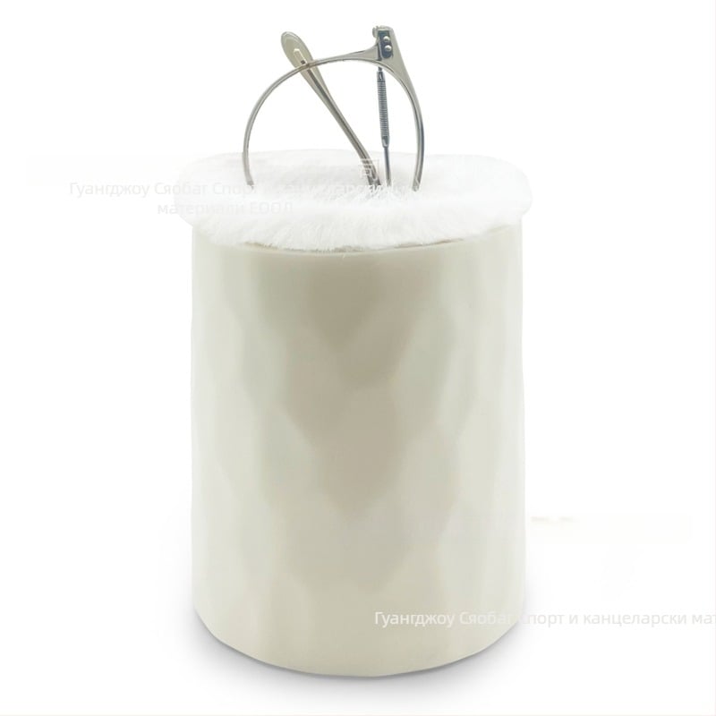 Силиконов държач за писалки, кръгла форма, възможност за печат на лого, персонализиран настолен органайзер