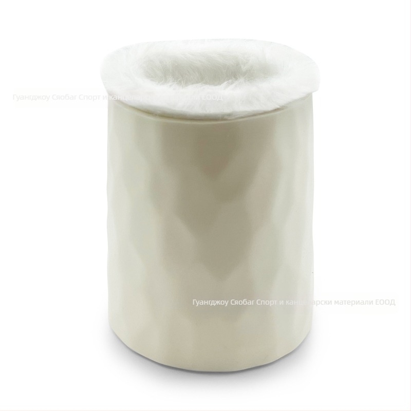 Силиконов държач за писалки, кръгла форма, възможност за печат на лого, персонализиран настолен органайзер