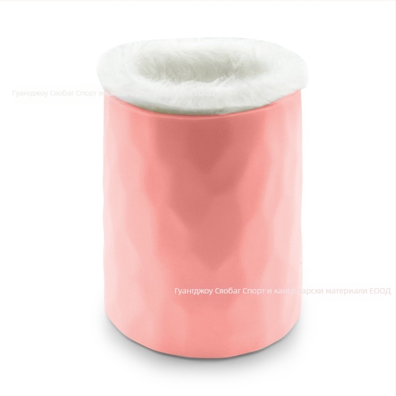 Силиконов държач за писалки, кръгла форма, възможност за печат на лого, персонализиран настолен органайзер