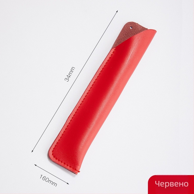 Калъф за писалка от естествена кожа, марка Tengtai, защитен корпус, подходящ за бизнес подарък