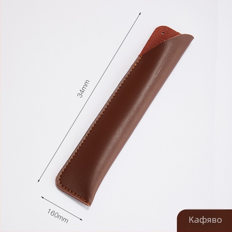 Калъф за писалка от естествена кожа, марка Tengtai, защитен корпус, подходящ за бизнес подарък
