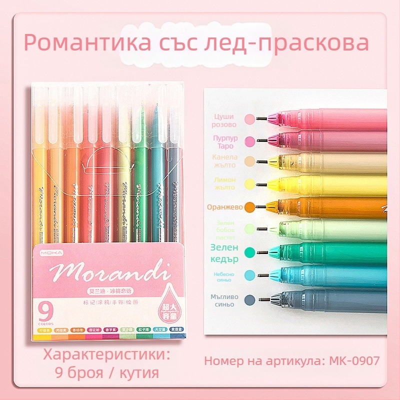 Хайлайтър писалка, пластмасов корпус, в кутия, едностранна, неизтриваема, марка Tiger Elephant