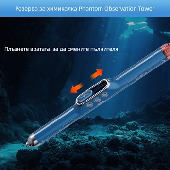 Phantom Submarine подписна писалка с двоен връх, плъзгащ се механизъм, черно-червена двуцветна гелна писалка за ученици