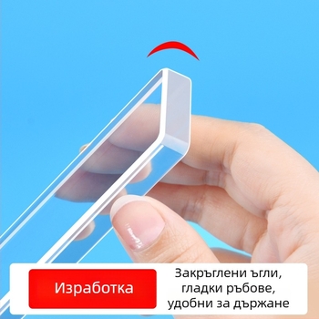 Акрилен прозрачен инструмент за натискане на поръчки и държач за меню за ресторанти, бар плот