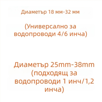 Неръждаема стомана скоба за водопроводна тръба с ръкохватка за съединител на пистолет за миене на автомобили, скоба за маркуч, номинален Ø26 мм, диаметър на захващане Ø25 мм