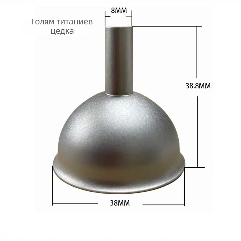 AUZU преносима бутилка от чист титаний за вино, ретро стил, с лого Can