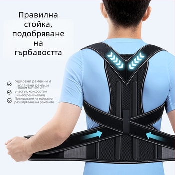 Zeamo колан за корекция на стойката – обновен модел с двойна опора, CE сертифициран, артикул BZ1.0923.007, пуск през пролетта 2026