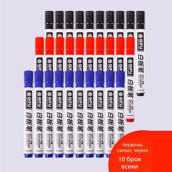 Qi Fu 56-03 маркер за дъска, пластмасов корпус, опции за различни размери, за домашно и офисно ползване