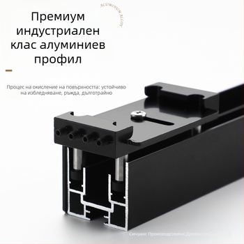 Двупосочно буферно оборудване за невидима плъзгаща врата – St-1500, материал: желязо + лепило, максимално натоварване 80 кг, съвместим с профили 35/40/42