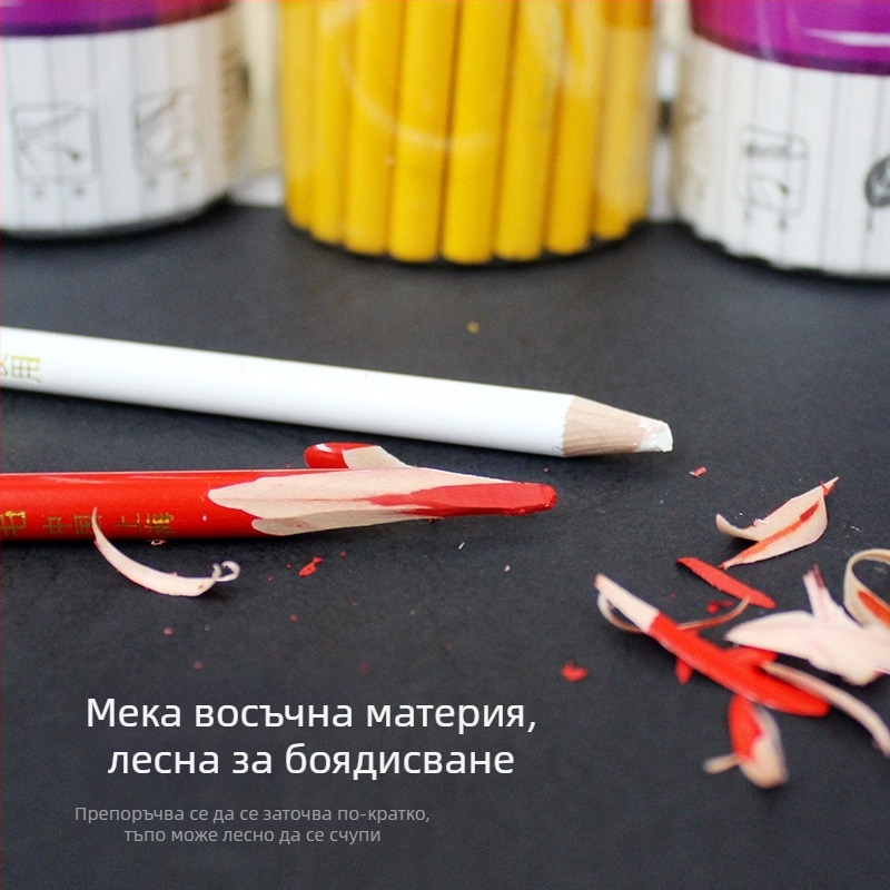 Карпентърски молив 536 – дървен корпус, HB графит, модел 536