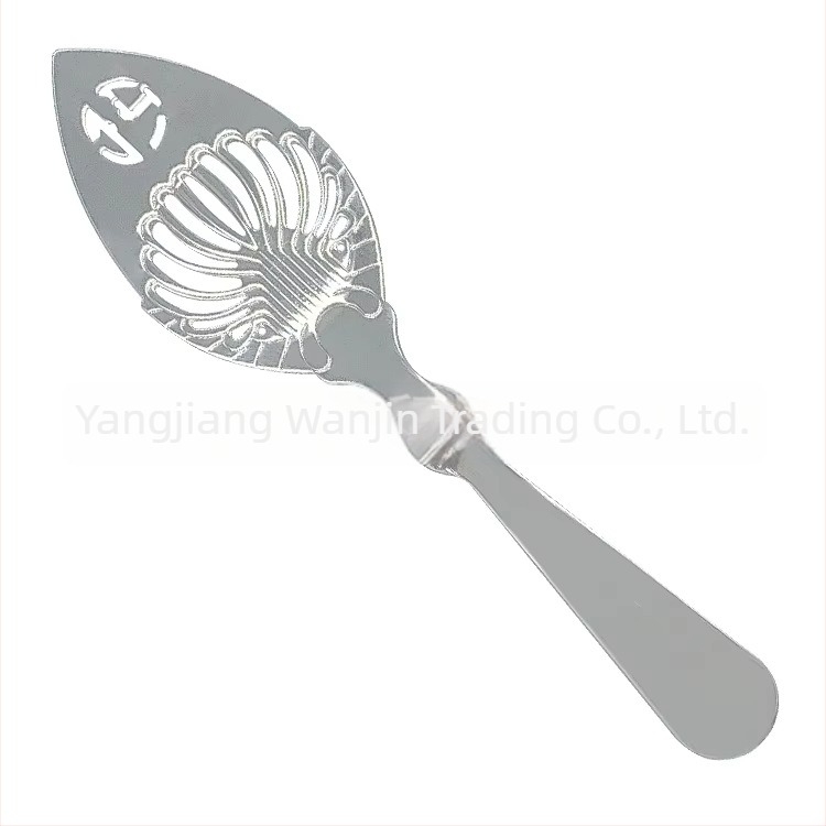 Absinthe лъжица от 304 неръждаема стомана с кух дизайн, сито за захар и мрежест филтър – бар инструмент