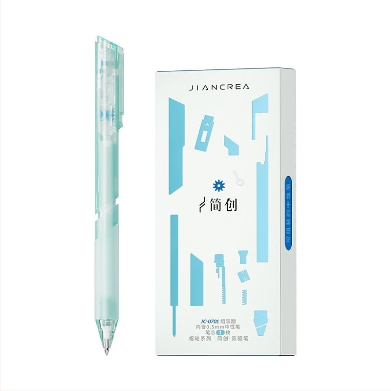Писалка за DIY сглобяване с плавно писане (Марка Simple Creativity; Модел JC-0701; Корпус: пластмаса; Мастило: Неразтриващо; Материал на върха: Друг материал)