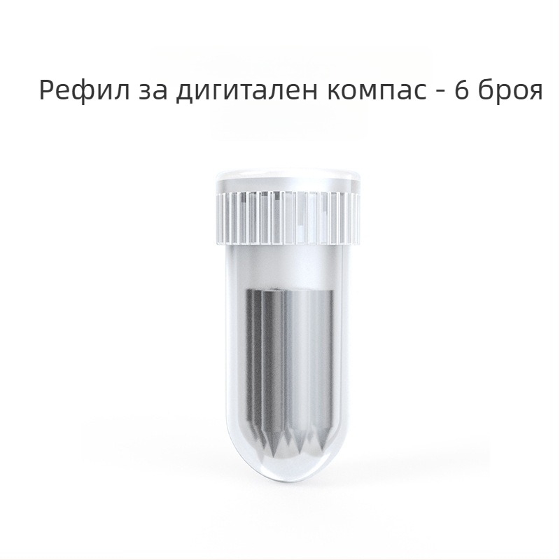 Wusheng пластмасов рефил за дигитален дисплей компас – 0,5 мм, комплект от 3 рефила за пера Penguin и Chubby Bear