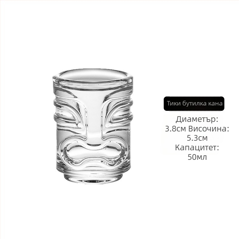 Barx коктейлна чаша – 301–400 ml, стъклена, модерен стил с вертикални ивици