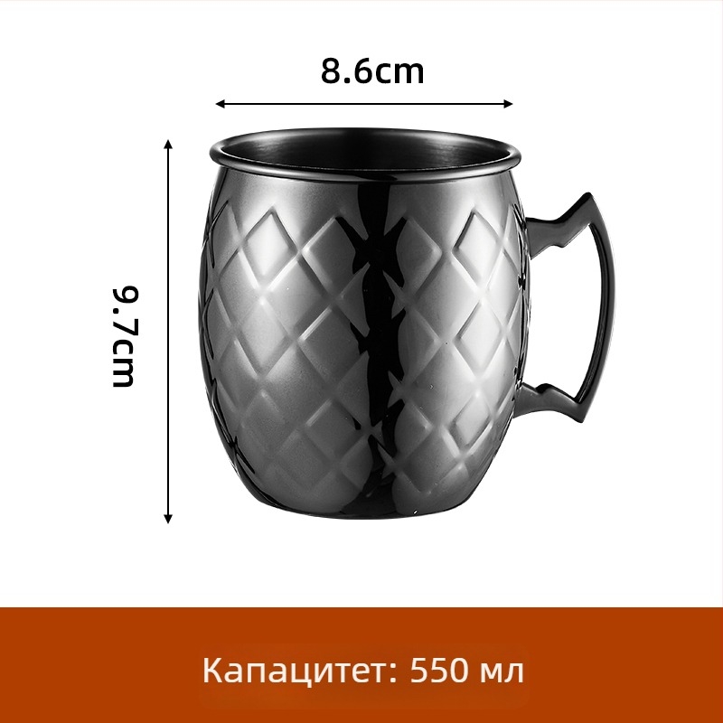 Чаша за спиртни напитки от 304 неръждаема стомана; капацитет 1–100 мл; стил: модерен минимализъм Bloom; печат на лого възможен; опакована в хартиена кутия.