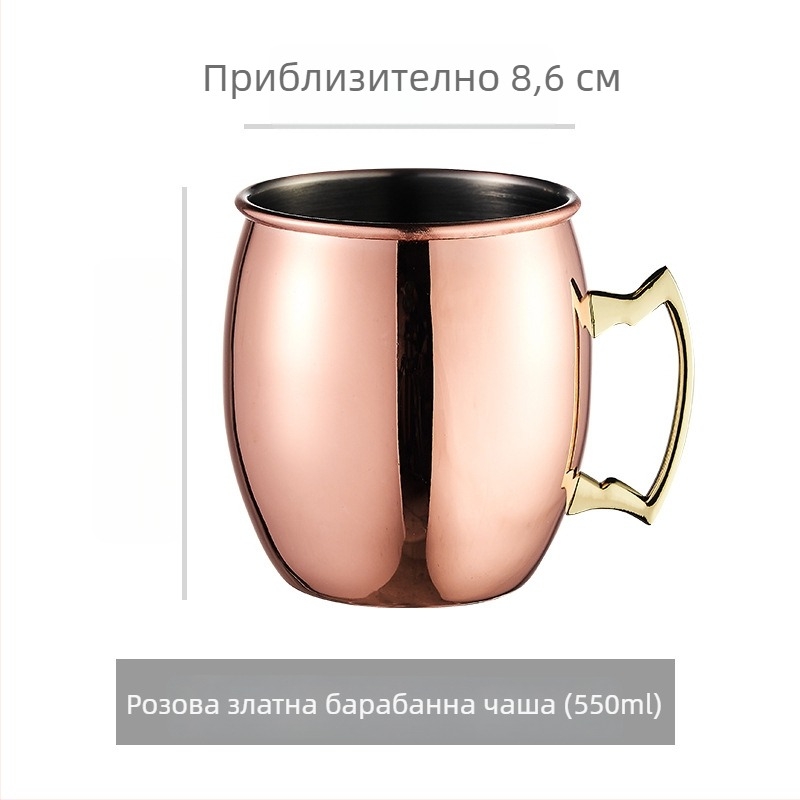 Чаша за спиртни напитки от 304 неръждаема стомана; капацитет 1–100 мл; стил: модерен минимализъм Bloom; печат на лого възможен; опакована в хартиена кутия.