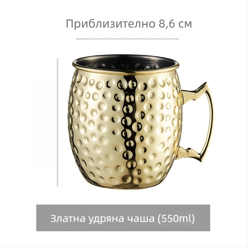 Чаша за спиртни напитки от 304 неръждаема стомана; капацитет 1–100 мл; стил: модерен минимализъм Bloom; печат на лого възможен; опакована в хартиена кутия.
