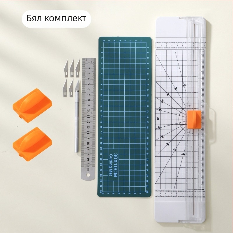 Ръчен подрязвач за хартия – Yinian, пластмасов корпус, модел Paper Cutter, артикул 818, за рязане на хартия